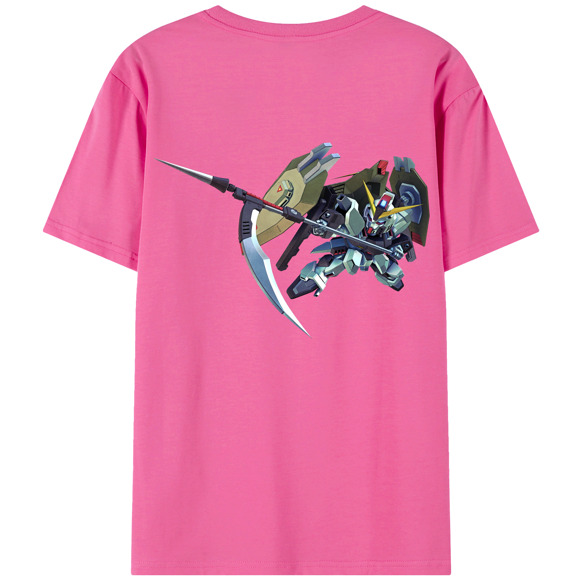 （画像用） 機動戦士ガンダム Mobile Suit Gundam レディース半袖Tシャツ(バックプリント)